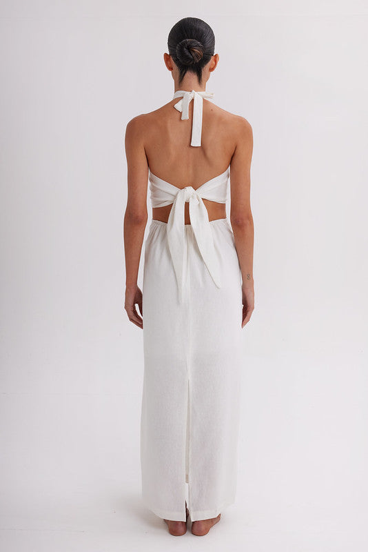 CAMILE IVORY DRESS