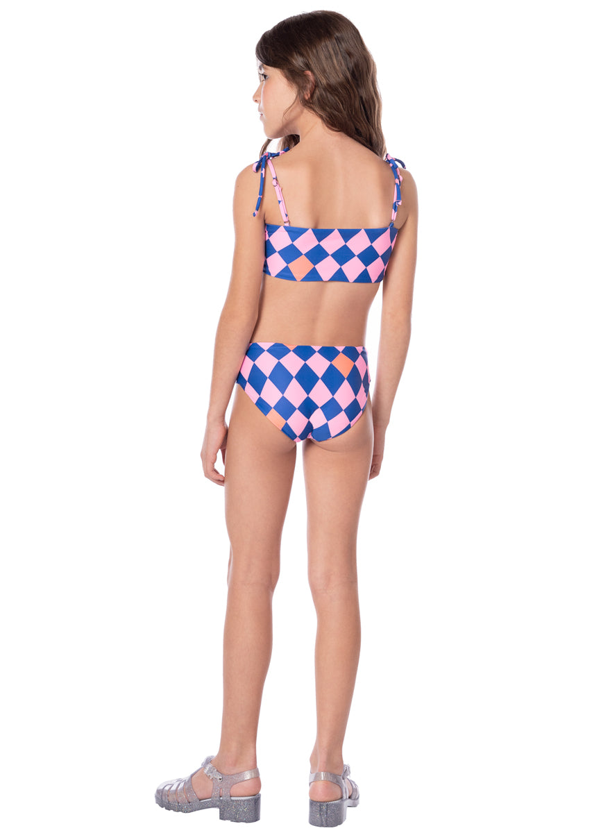 LIKE A DIAMOND BELLY GIRLS BIKINI SET