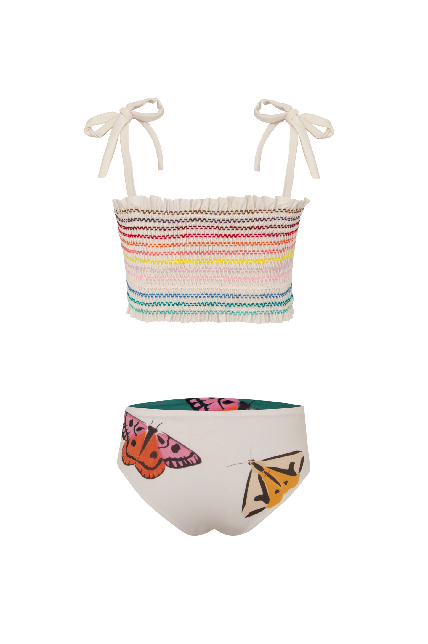 WAFFLE POLILLA ARCOIRIS BIKINI