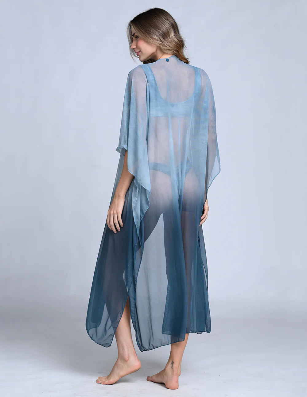 FLY KIMONO FADED DARK GREEN