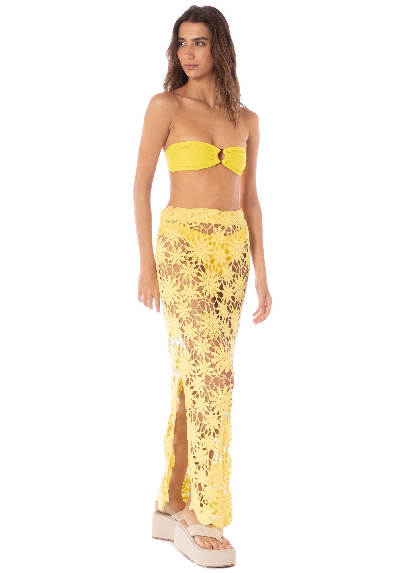 Tano Skirt-Ginger Fuzz