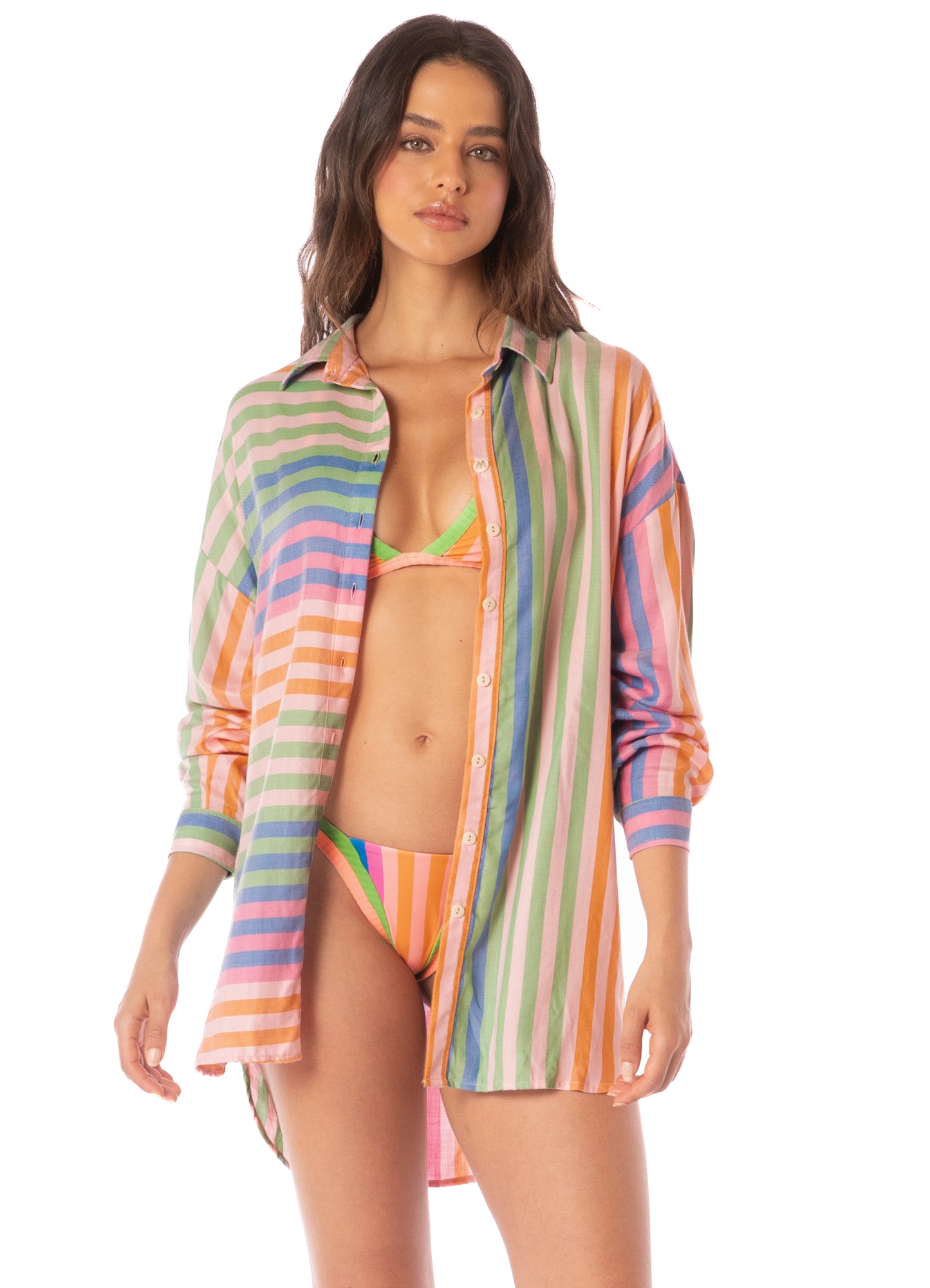 Dreambouns Shirt-Striped Mule