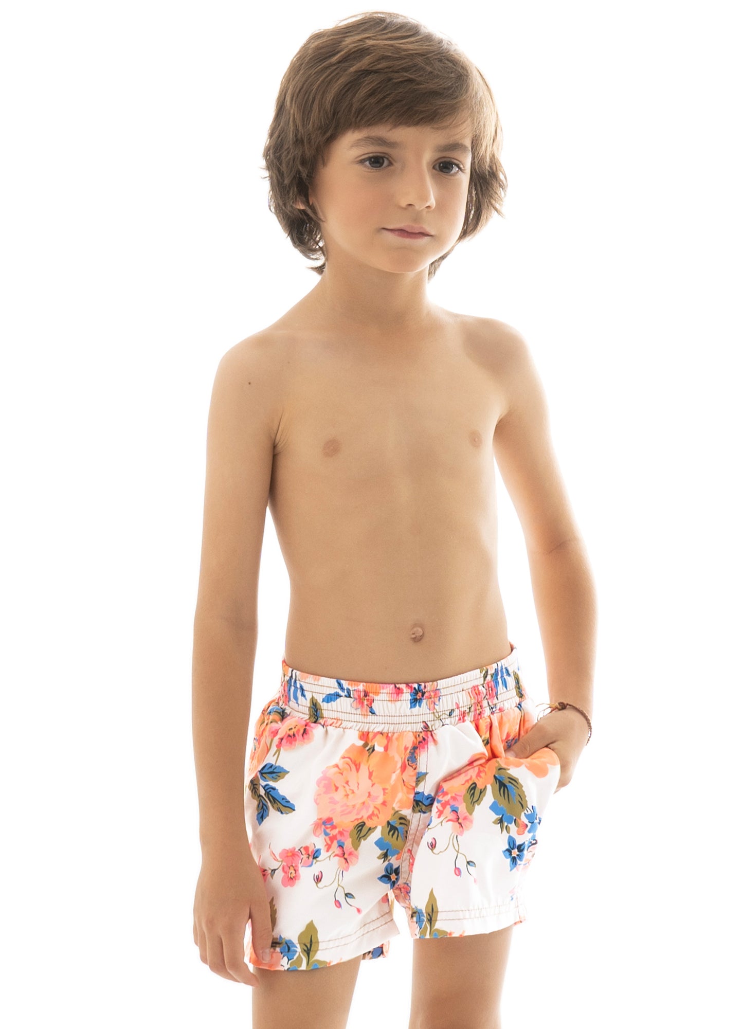 Floral Boys Trunk