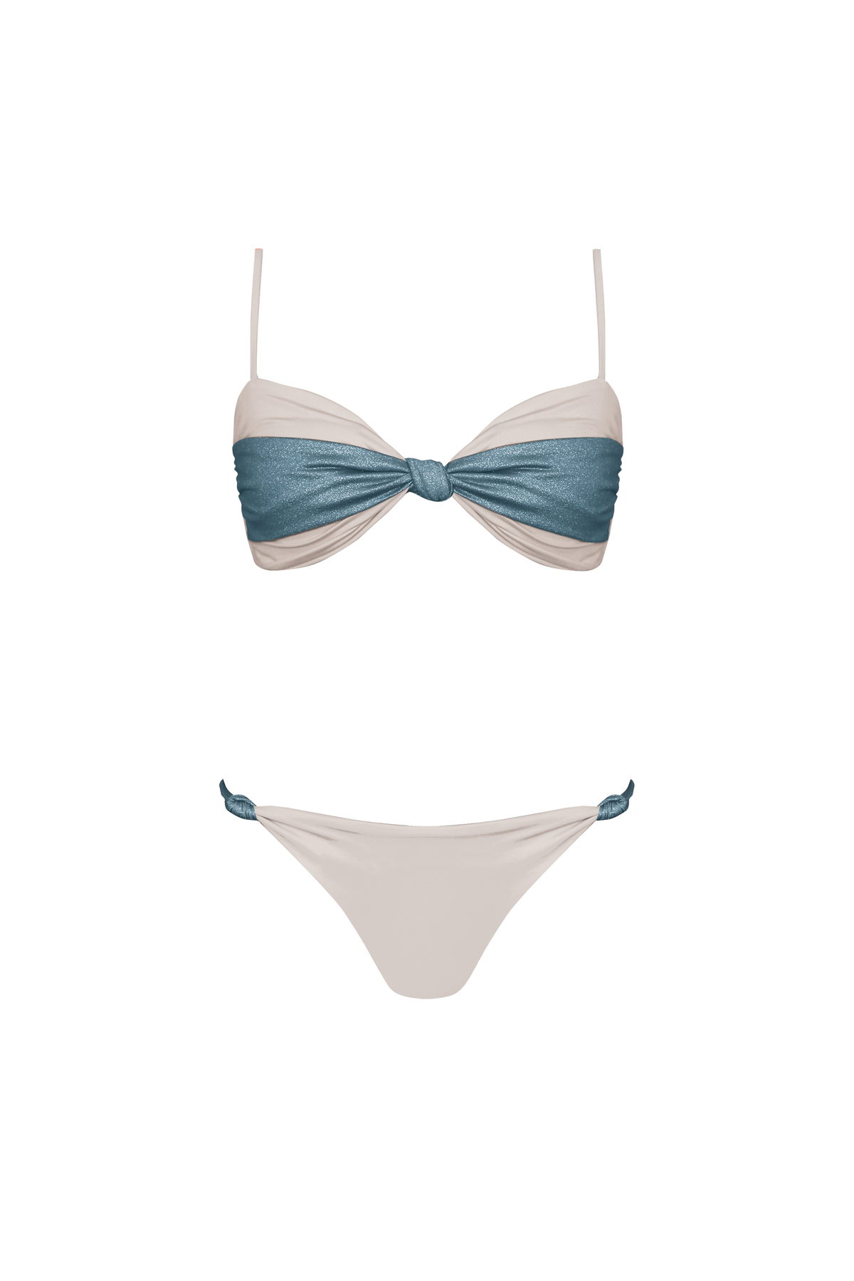 ISLA IVORY/GRAY BIKINI