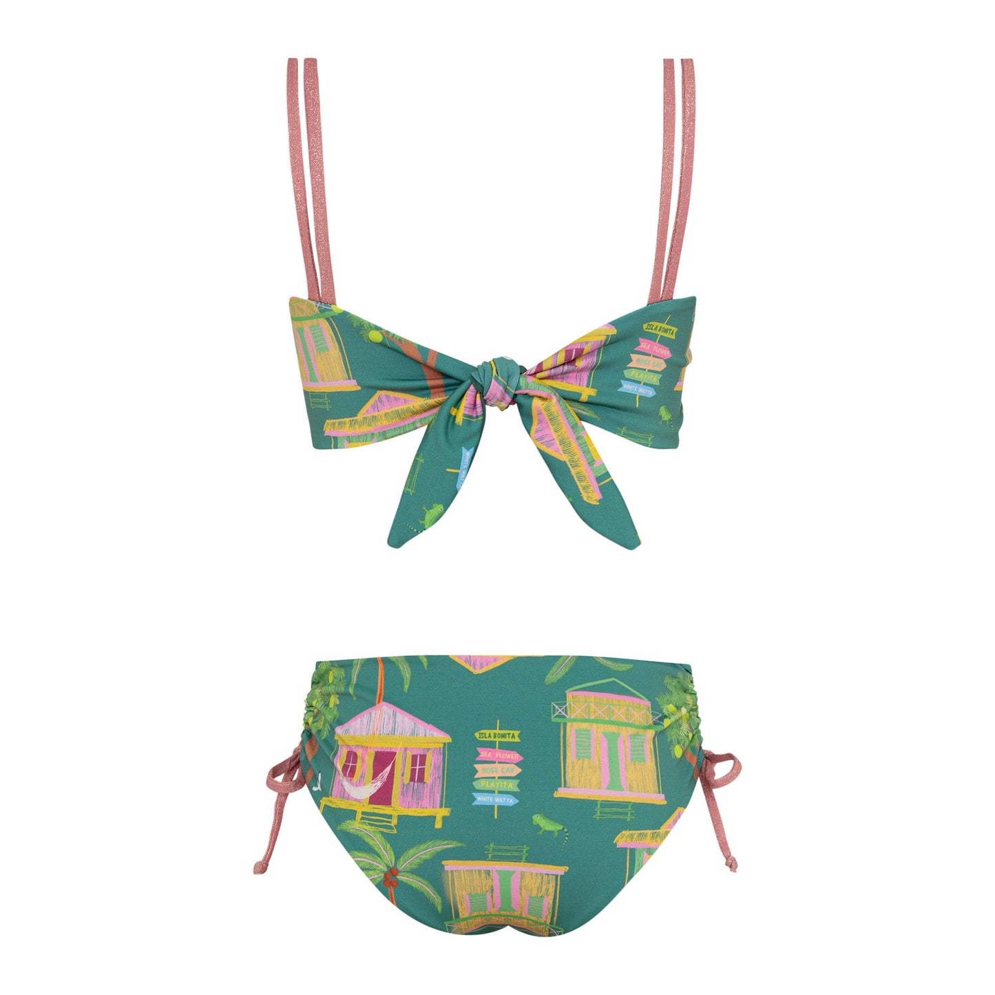 JESS CASITAS ISLEÑAS VERDE BIKINI