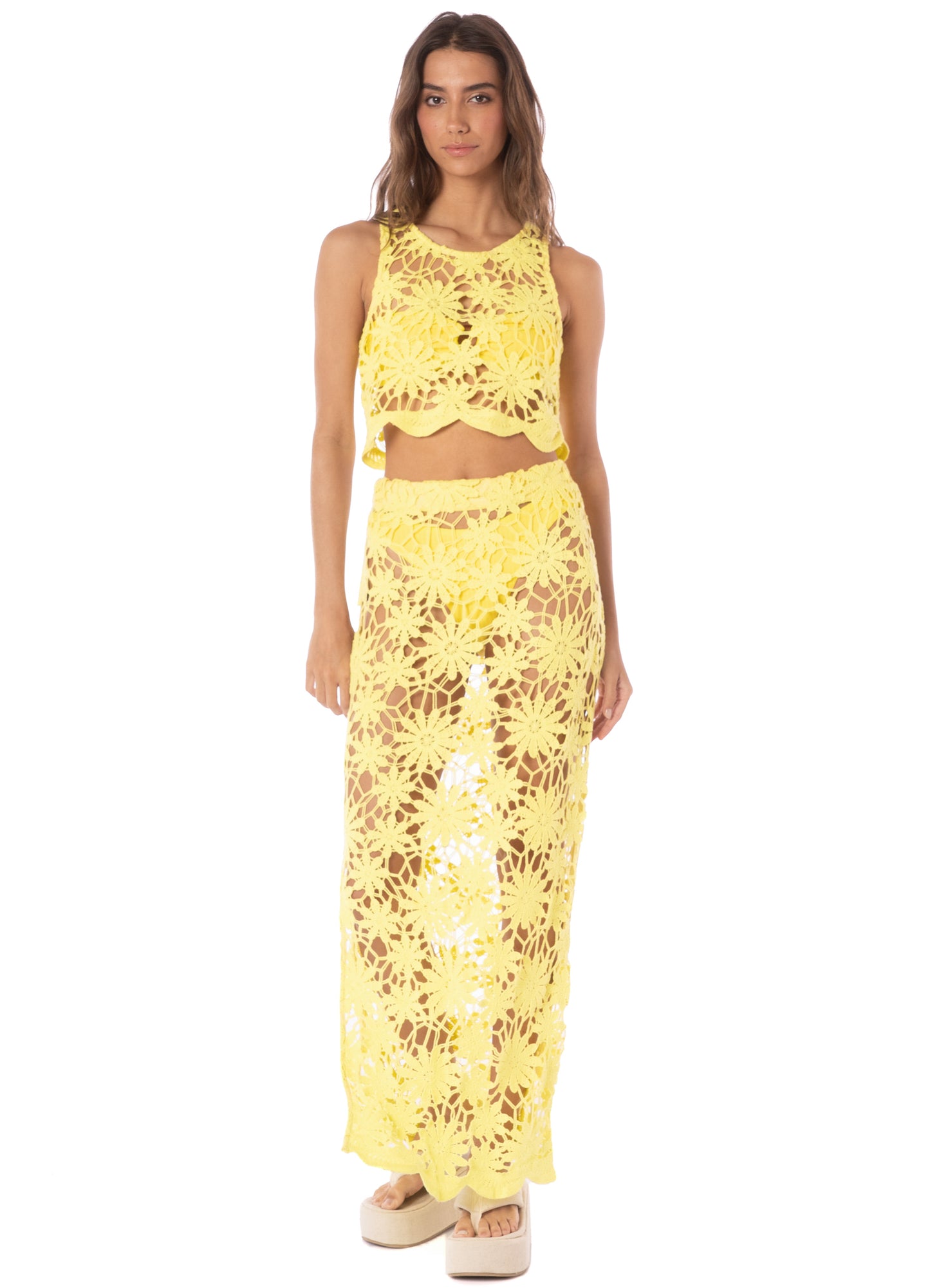 Tano Skirt-Ginger Fuzz