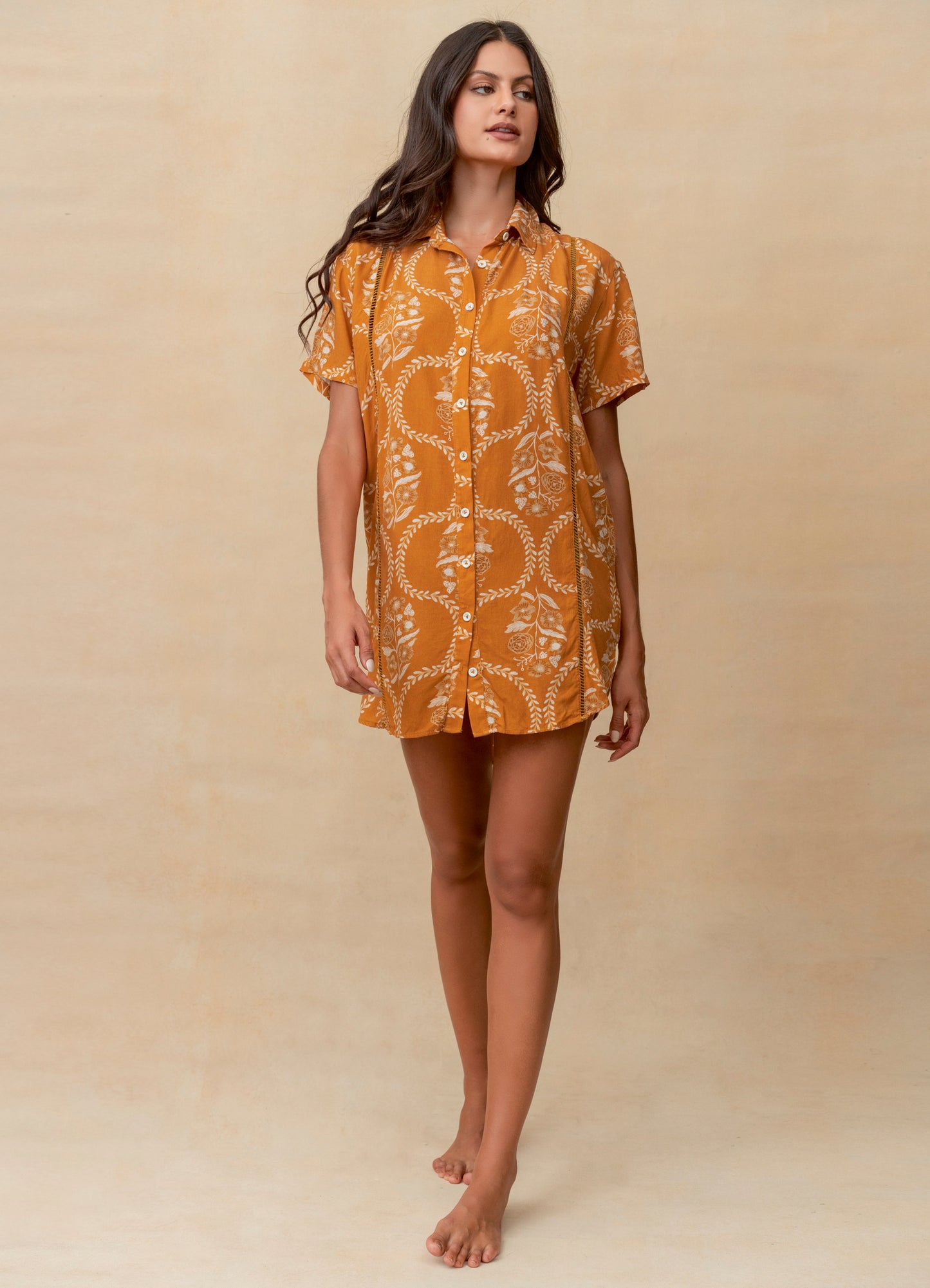 Caramel Damask Kiwi