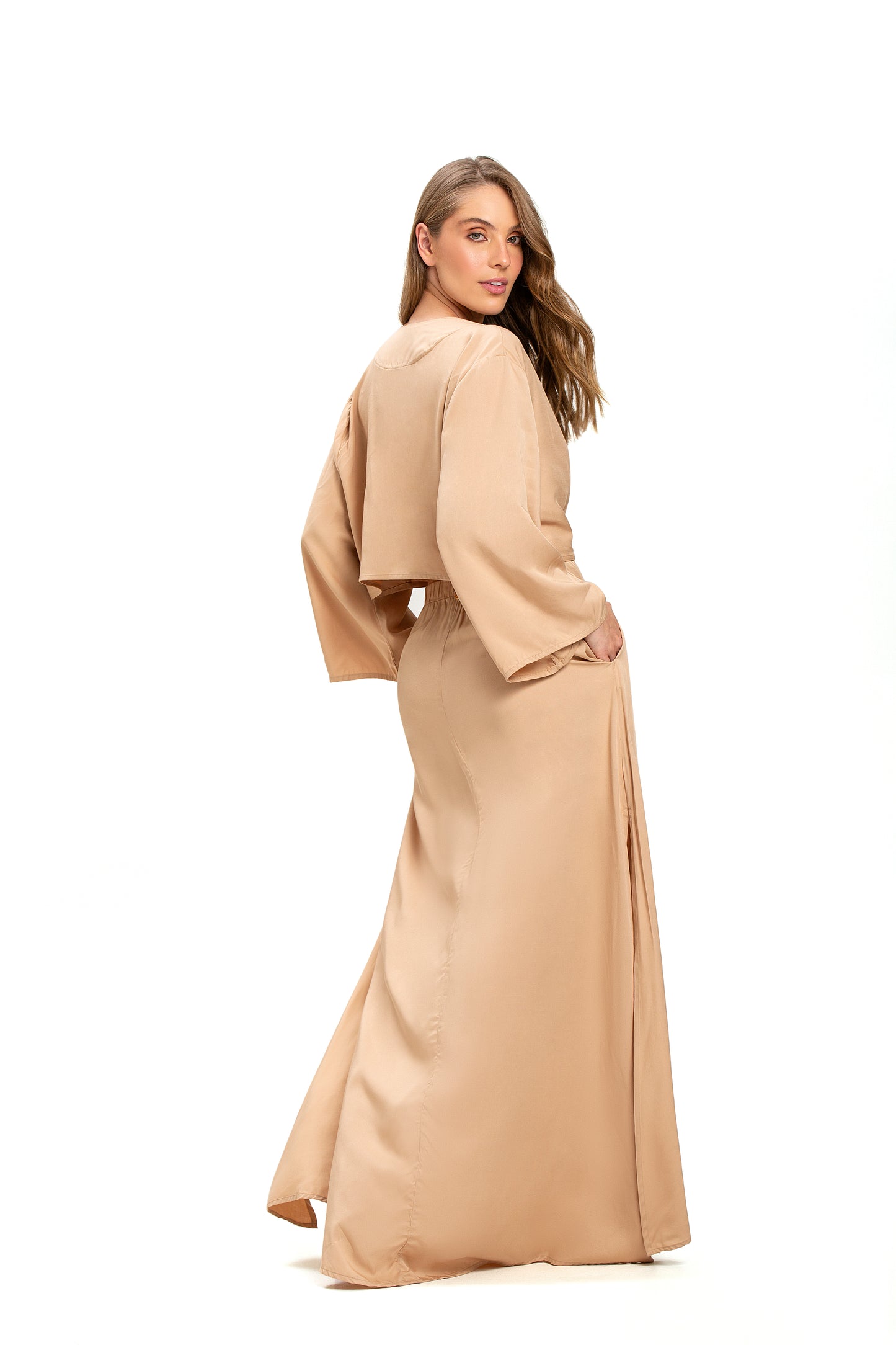 Azur Long Dress