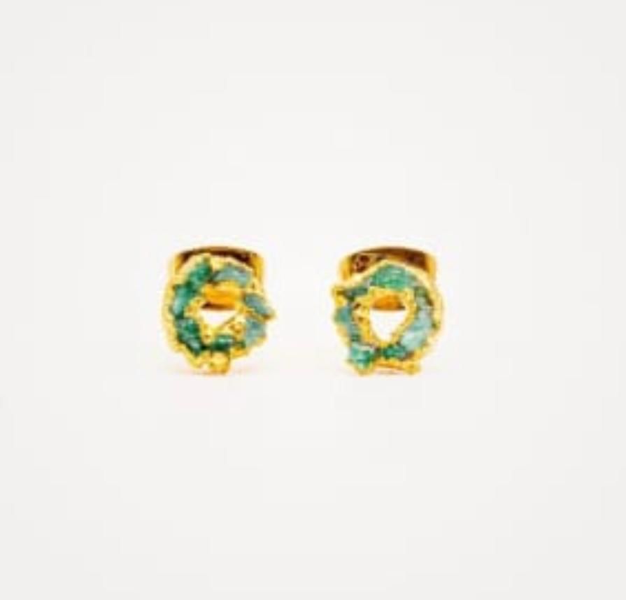 Esmerald Circle Stud
