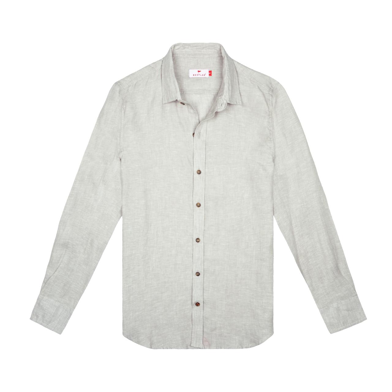 Gray Linen Shirt