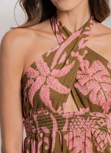 Batik Jungle Jolene Long Dress