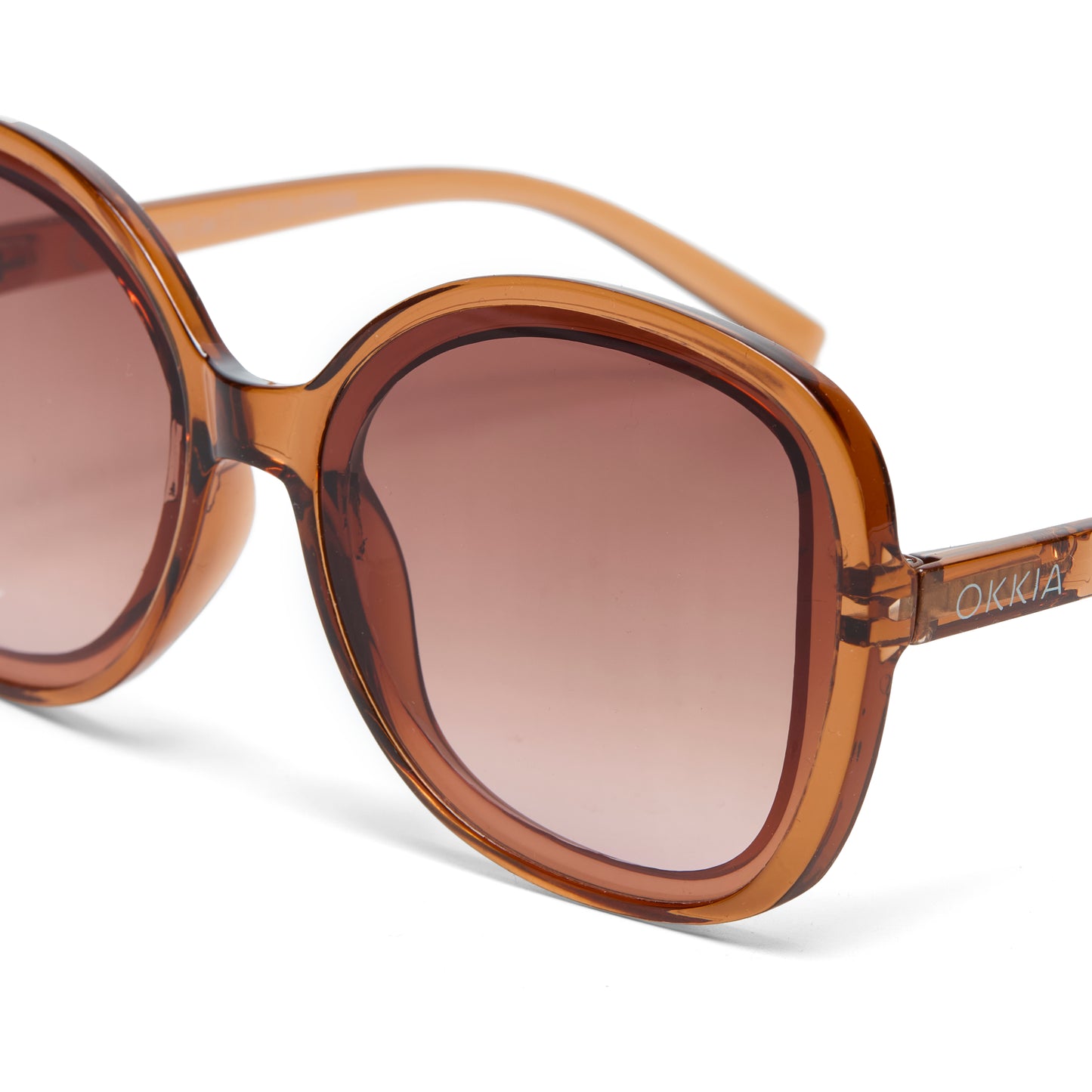 ANNA TRANSPARENT BROWN