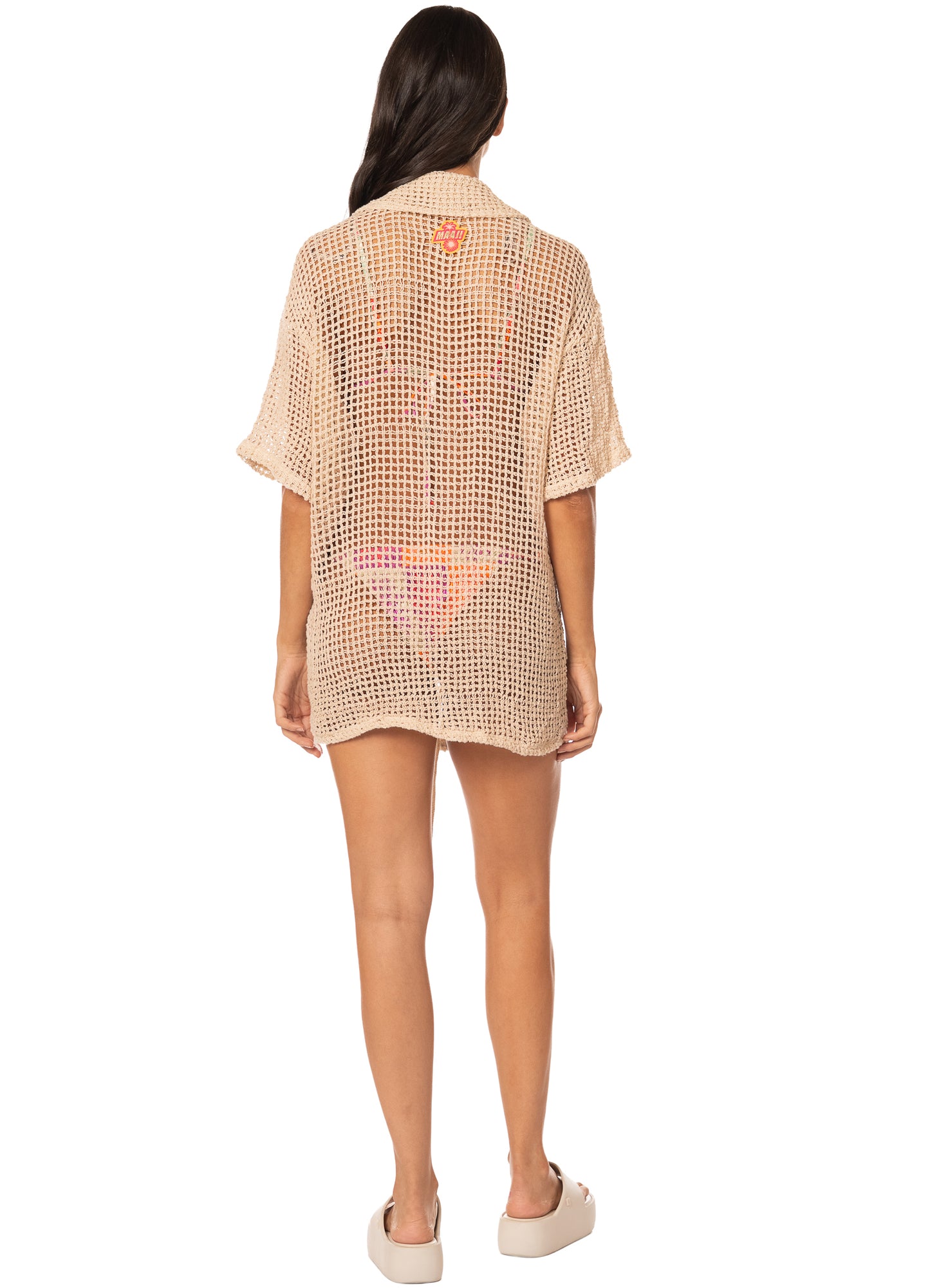 Coconut Milk Nika Short Dress