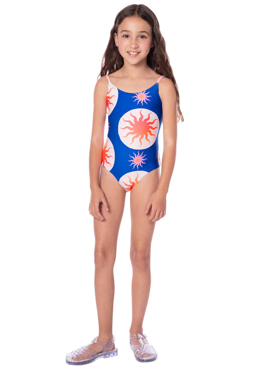 SUNLIT BLOOM LANIKAI GIRLS ONE PIECE SET