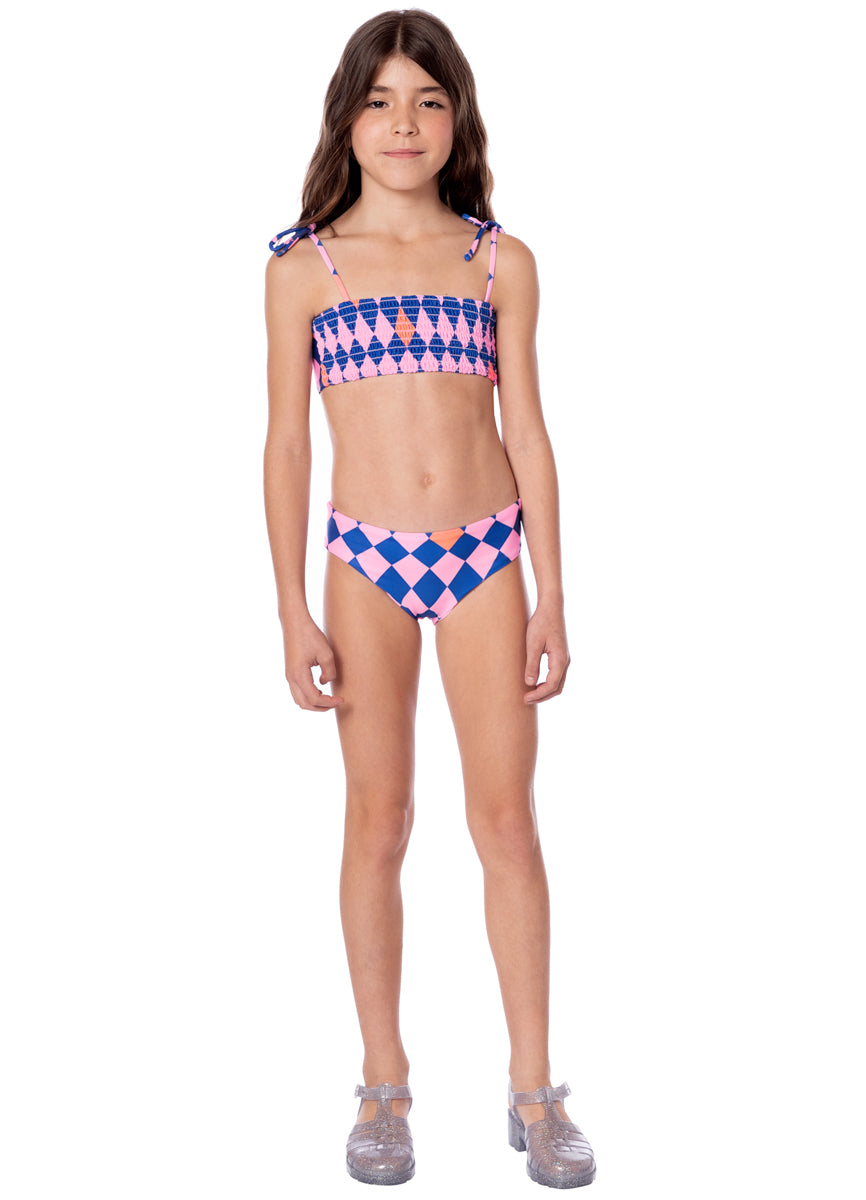 LIKE A DIAMOND BELLY GIRLS BIKINI SET
