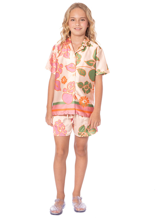 FLOATING BLOOMS LITTLE NOISE SHIRT