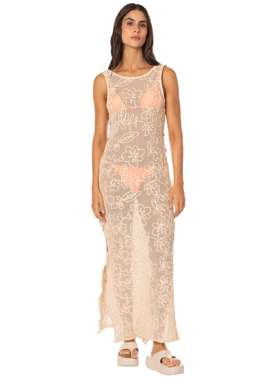 Delicate Heart Windy Long Dress