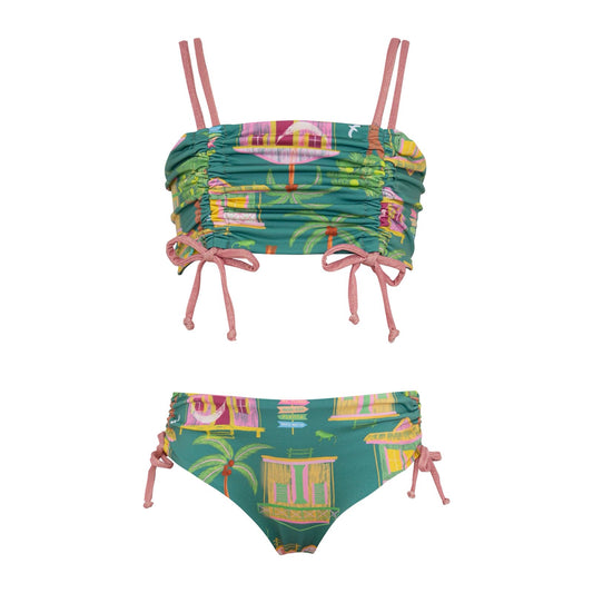 JESS CASITAS ISLEÑAS VERDE BIKINI