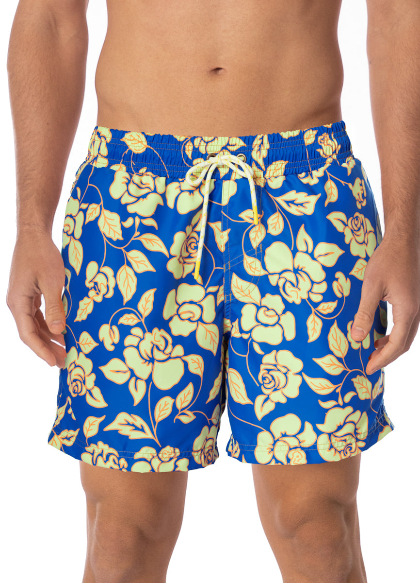 COBALT FLORA SAILOR SHORT