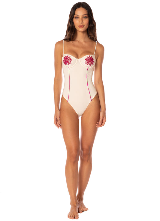 TROPICAL HAVEN CAMELIA ONE PIECE