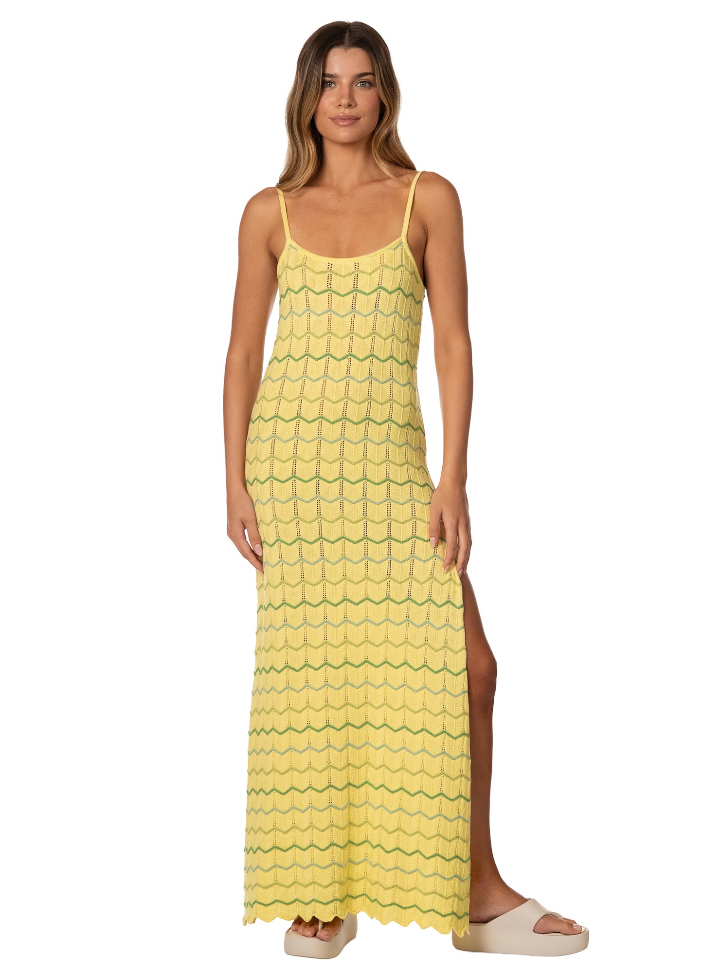 CANDY BLOCKS LUCCA LONG DRESS