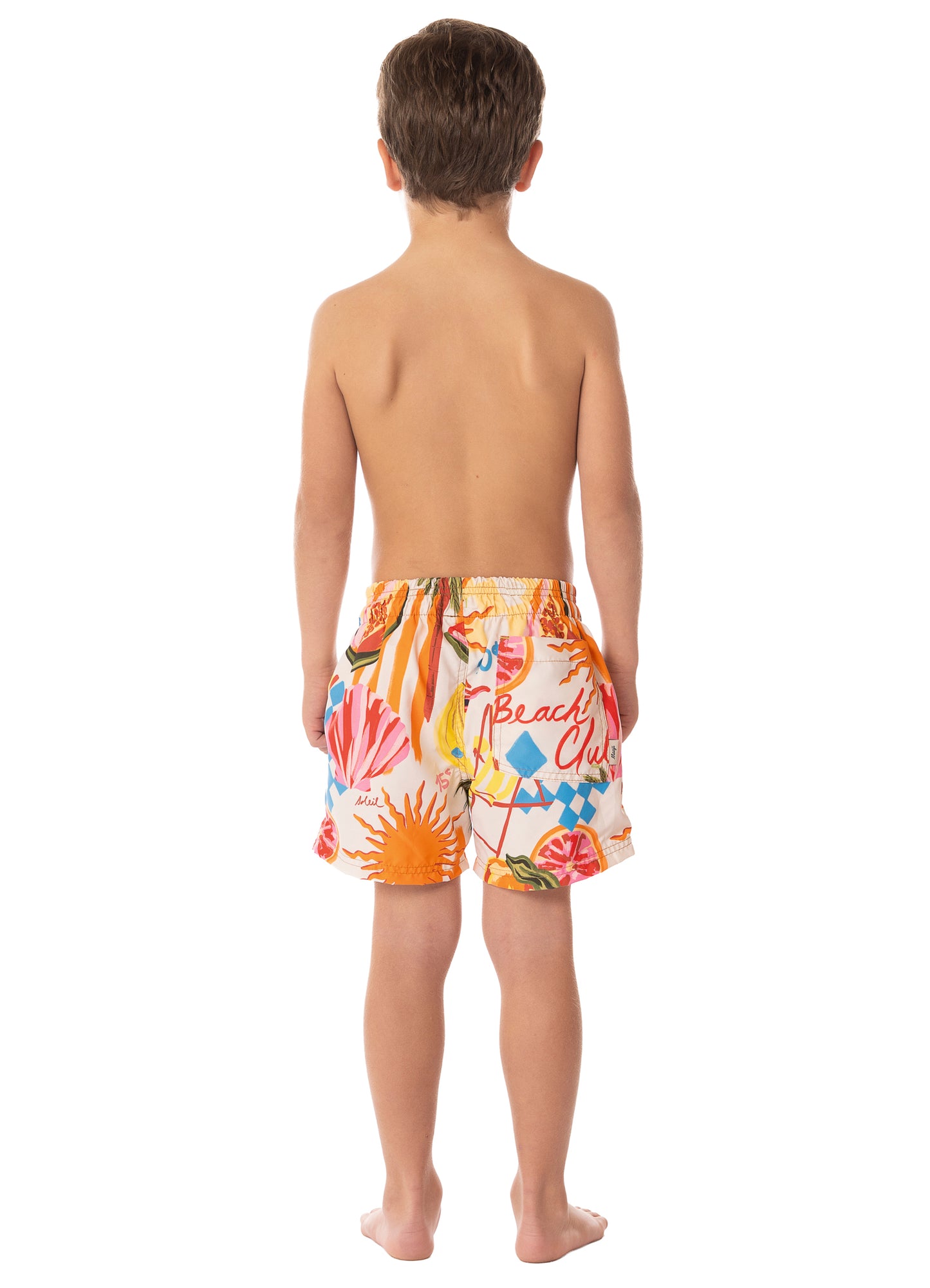 Beach Static Little Sailor Boys Trunks