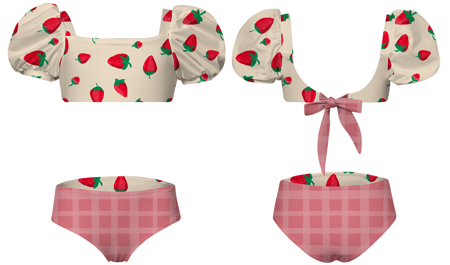 Fresas Crudo-Bubble Bikini