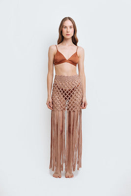 Celine Cocoa Skirt