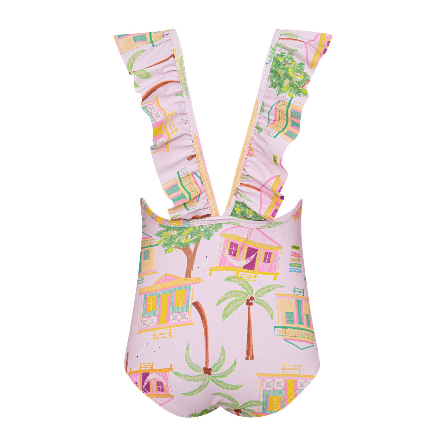 MILE CASITAS ISLEÑAS ROSADO ONE PIECE