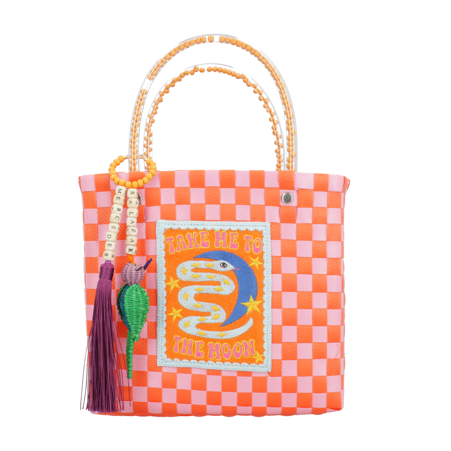 SNAKE IN THE STARS HANDBAG