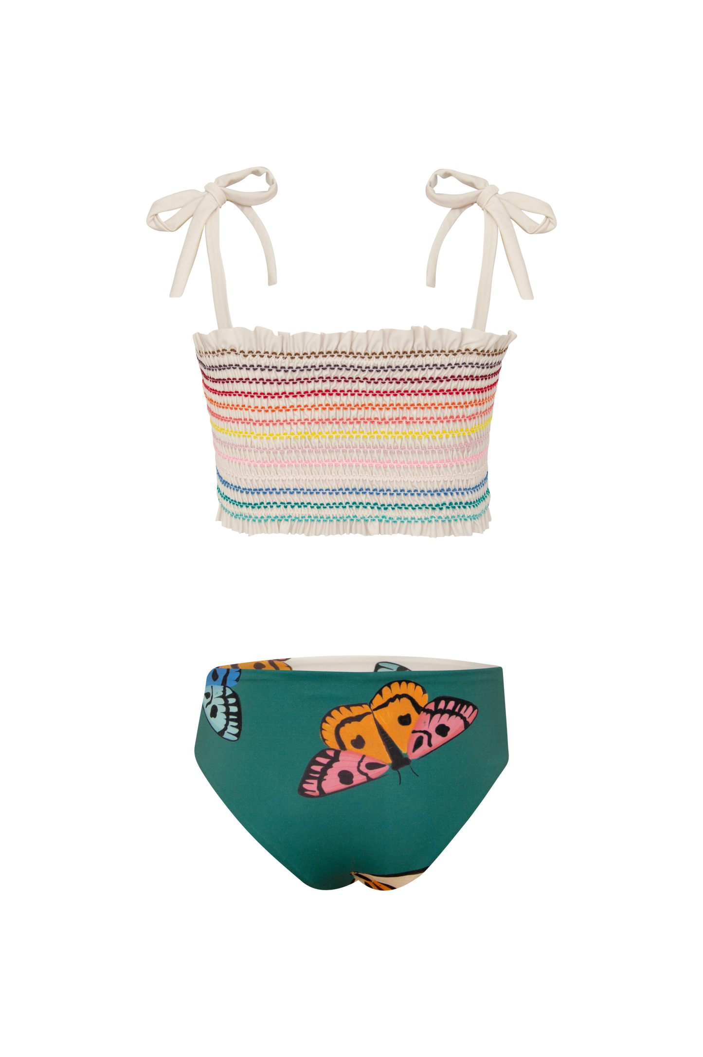 WAFFLE POLILLA ARCOIRIS BIKINI