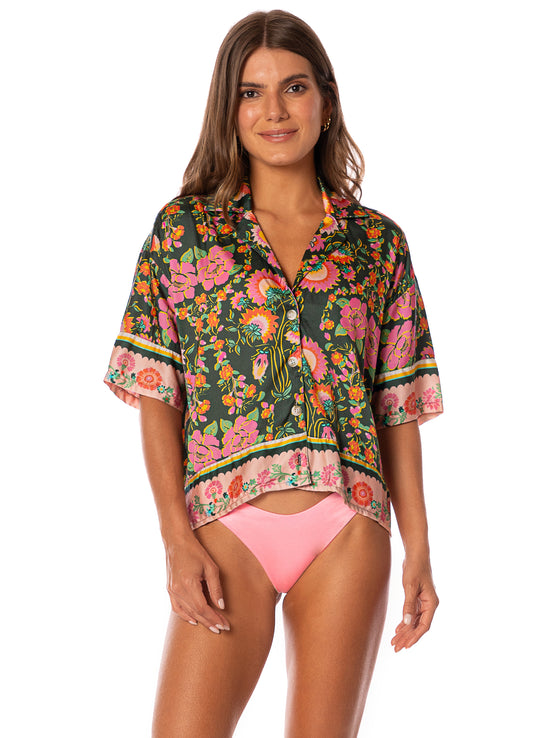 ARABESQUE ROSE OCTAVIA SHIRT
