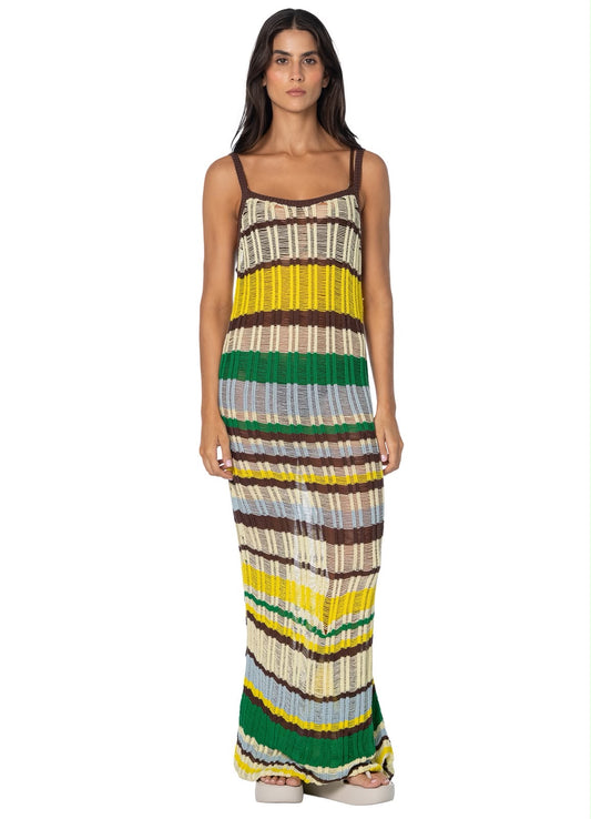 CACAO JUNGLE JAZ LONG DRESS