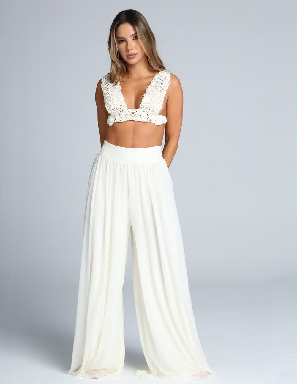 NUBES PANTS IVORY