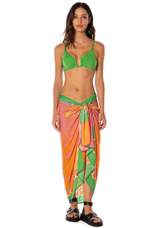 FLOATING BLOOMS PAREO