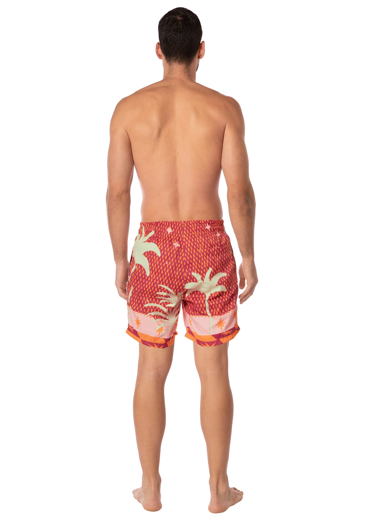Funky Palms Sailor Sporty Trunk