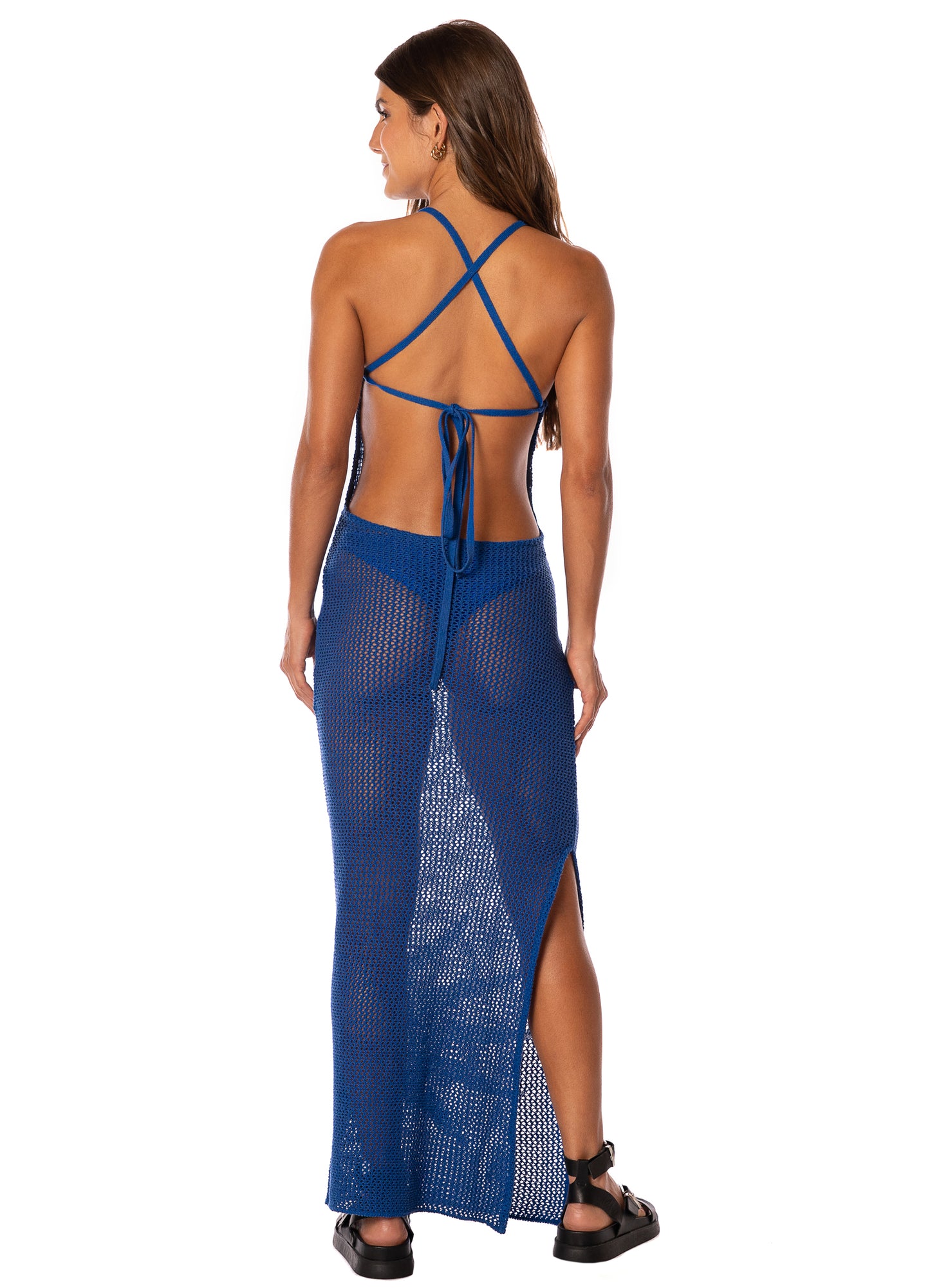 COBALT BLUE ROSABELLA DRESS