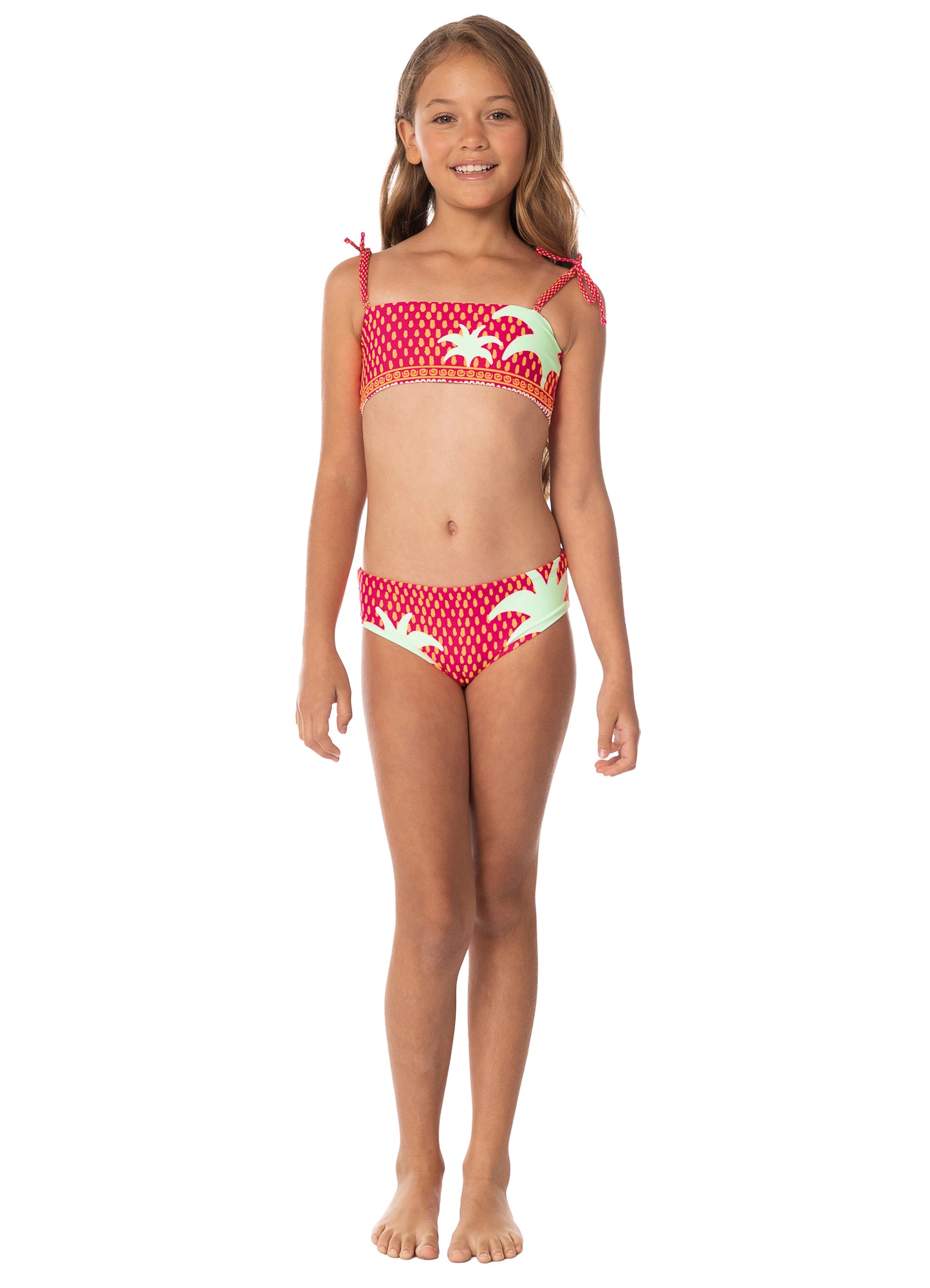 Funky Palms Belly Girls Bikin