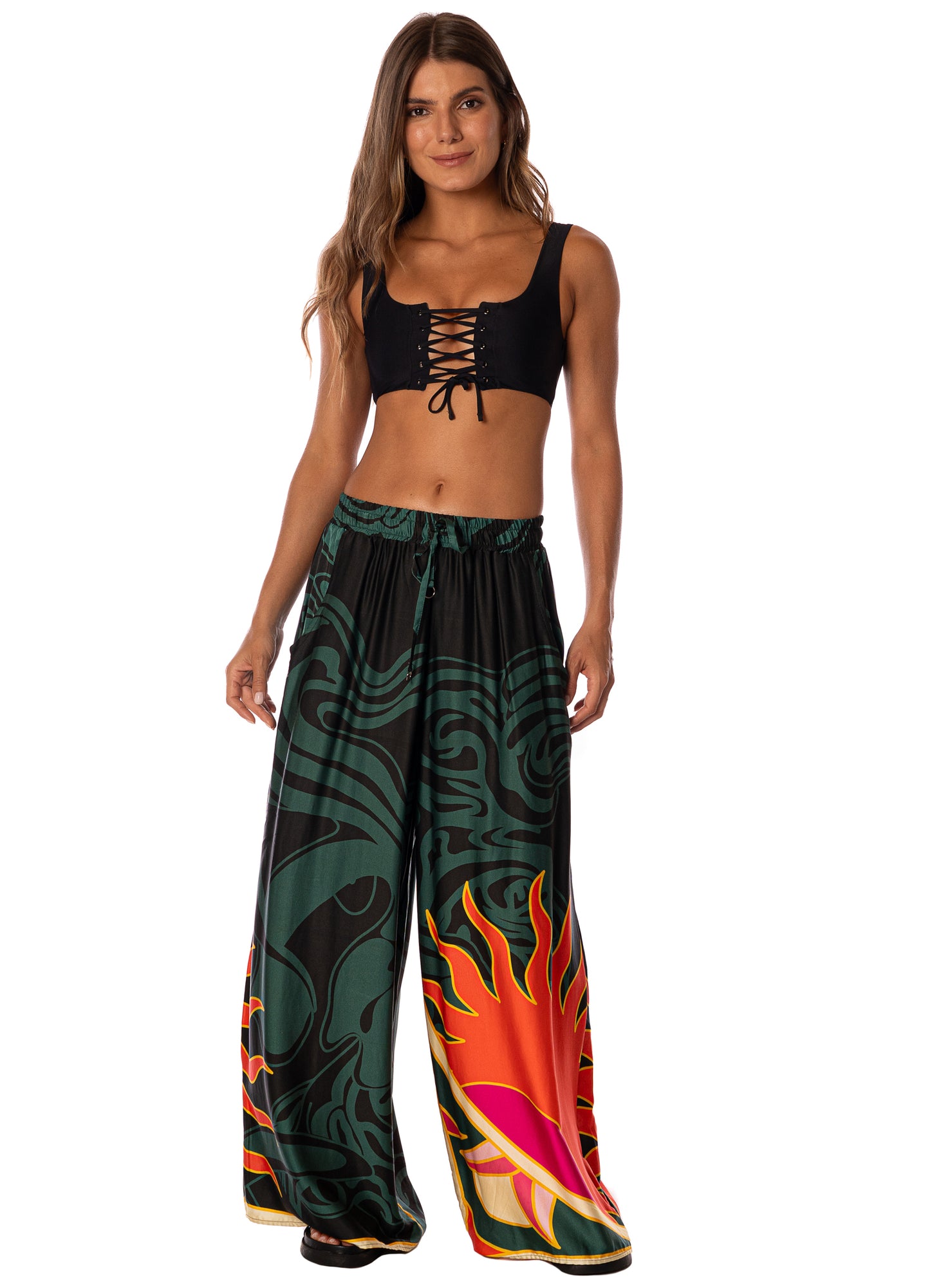 FLAMINGO NIGHT OPHELIA PANTS
