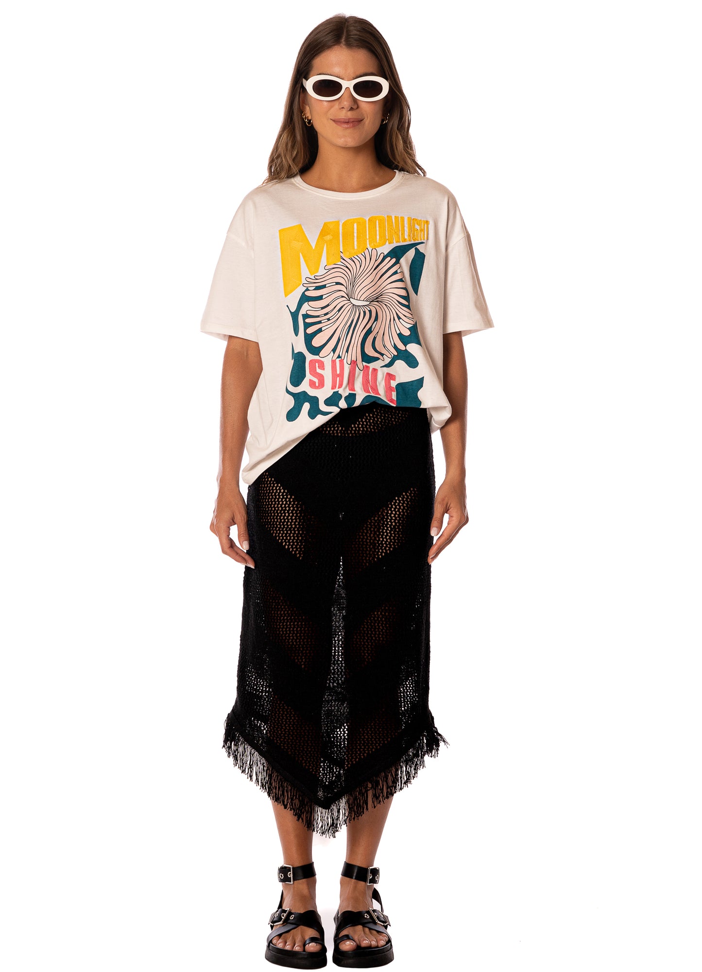 MIDNIGHT BLACK TOBIE SKIRT