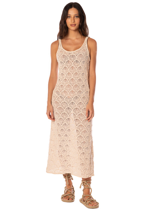 WAVY SHELL Quartz Dress