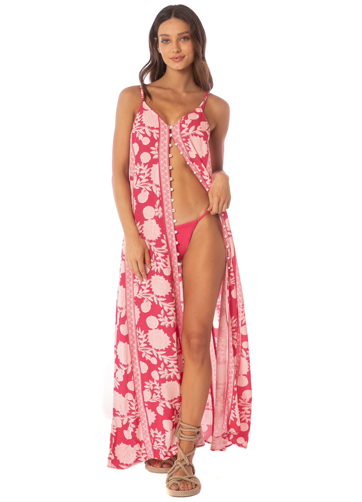 Oasis Dress Candy Flowery