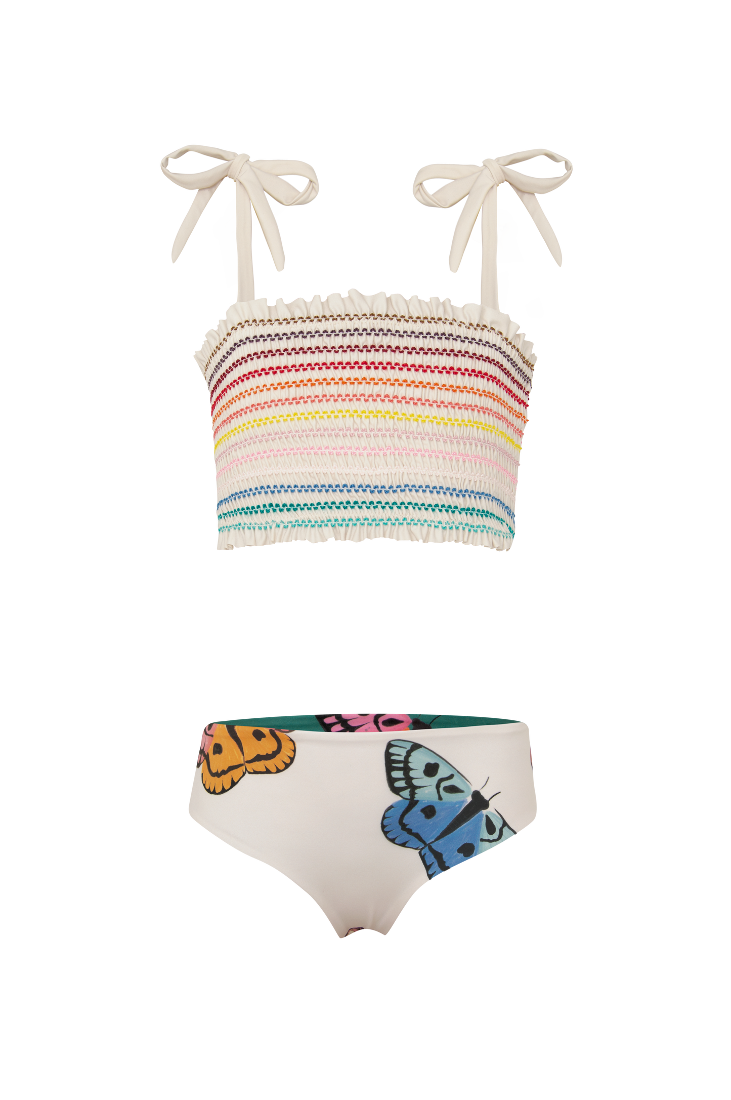 WAFFLE POLILLA ARCOIRIS BIKINI