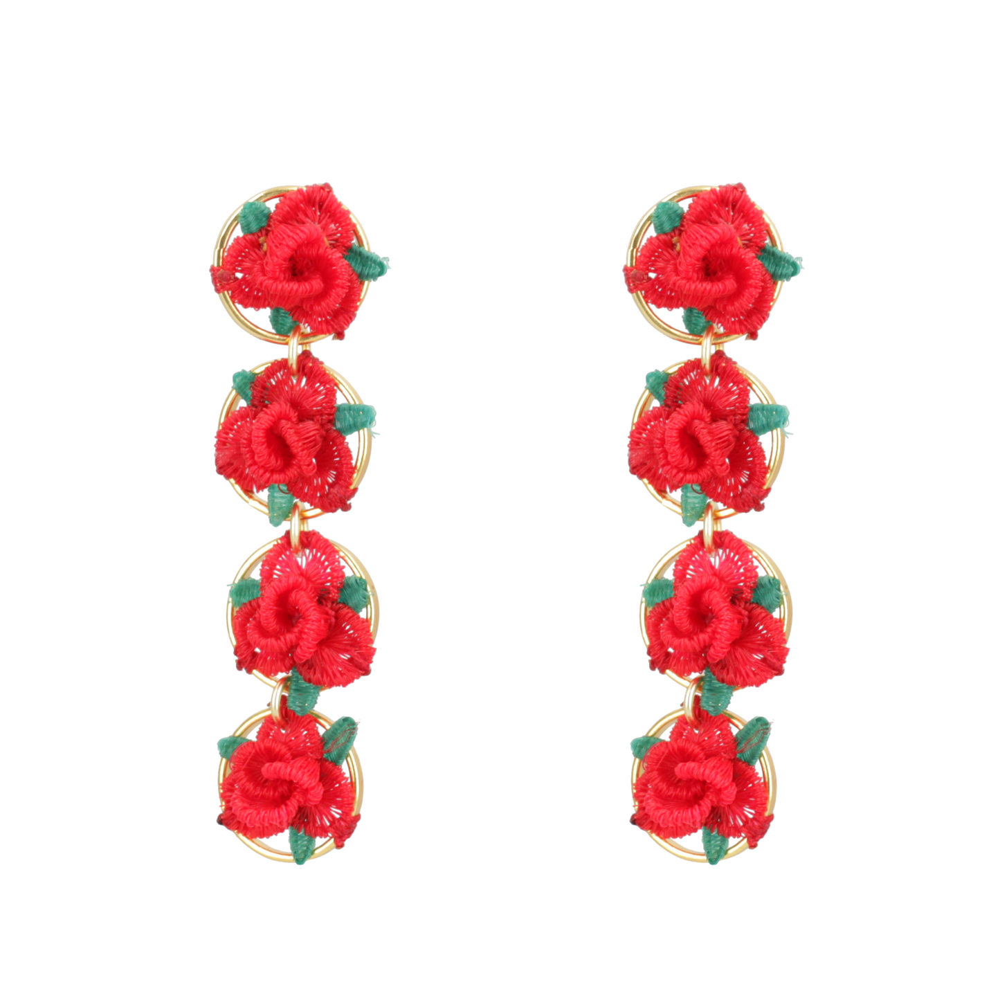 ROSES CASCADE EARRINGS