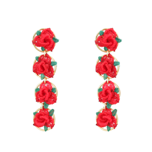 ROSES CASCADE EARRINGS
