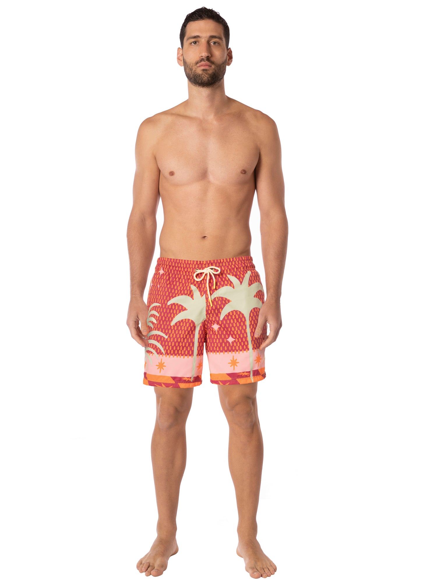 Funky Palms Sailor Sporty Trunk