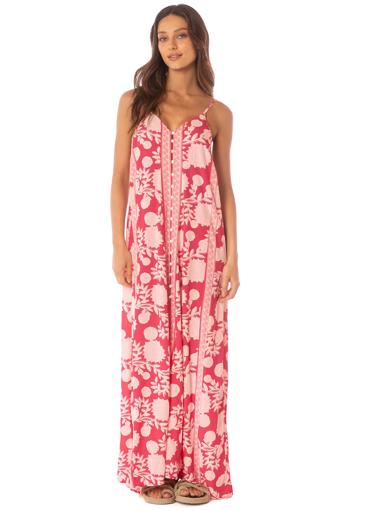 Oasis Dress Candy Flowery