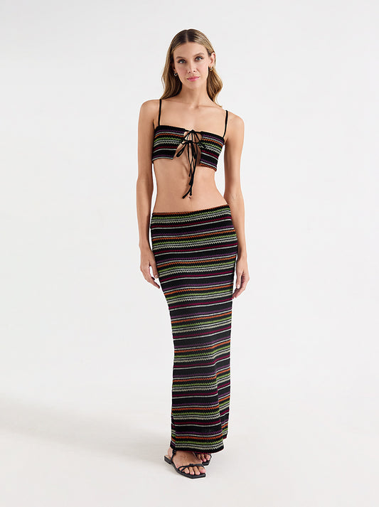 AGNES LONG SKIRT KALAMOS