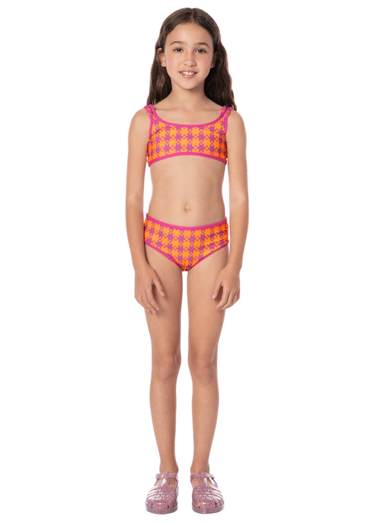 GALLINETO GLOW LIRIM GIRLS BIKINI SET