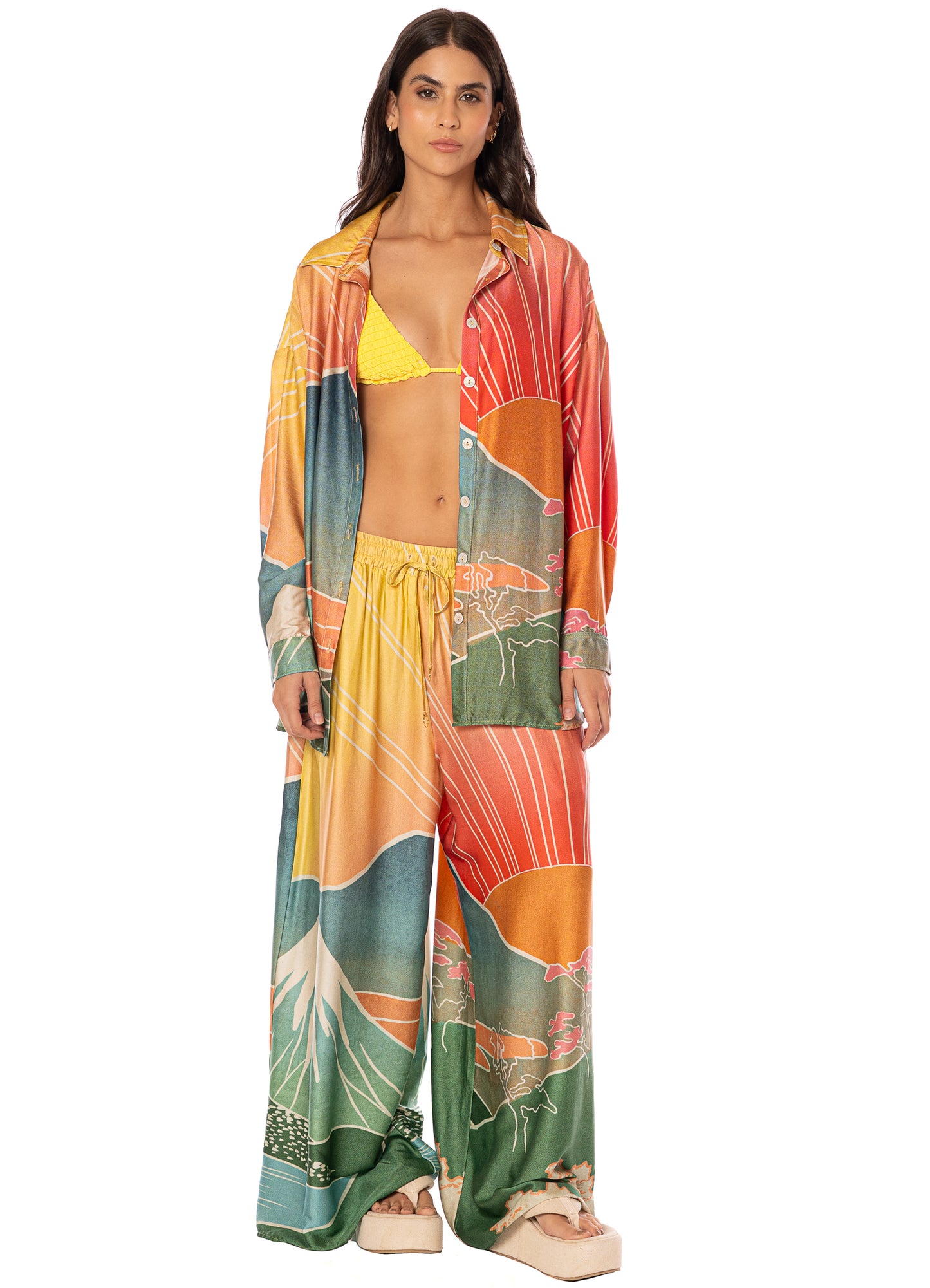 SAKURA SCENERY OPHELIA PANTS